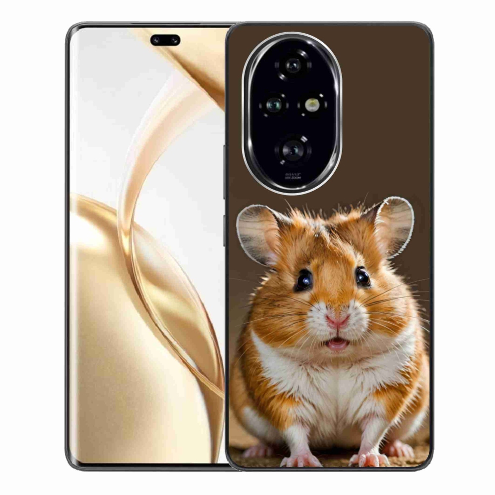 Zselés borítás mmCase a Honor 200 Pro 5G számára - hörcsög