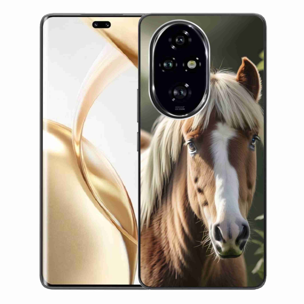 mmCase gél tok az Honor 200 Pro 5G-hez – világos sörényű ló