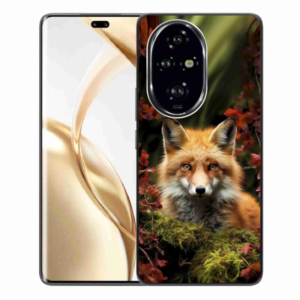 mmCase géltok az Honor 200 Pro 5G-hez – róka az erdőben
