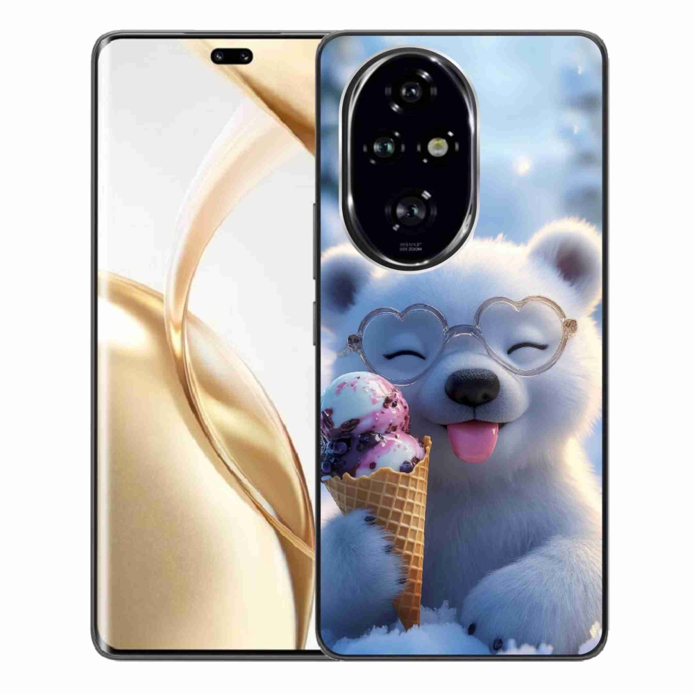 mmCase géltok az Honor 200 Pro 5G-hez – mackó fagylalttal