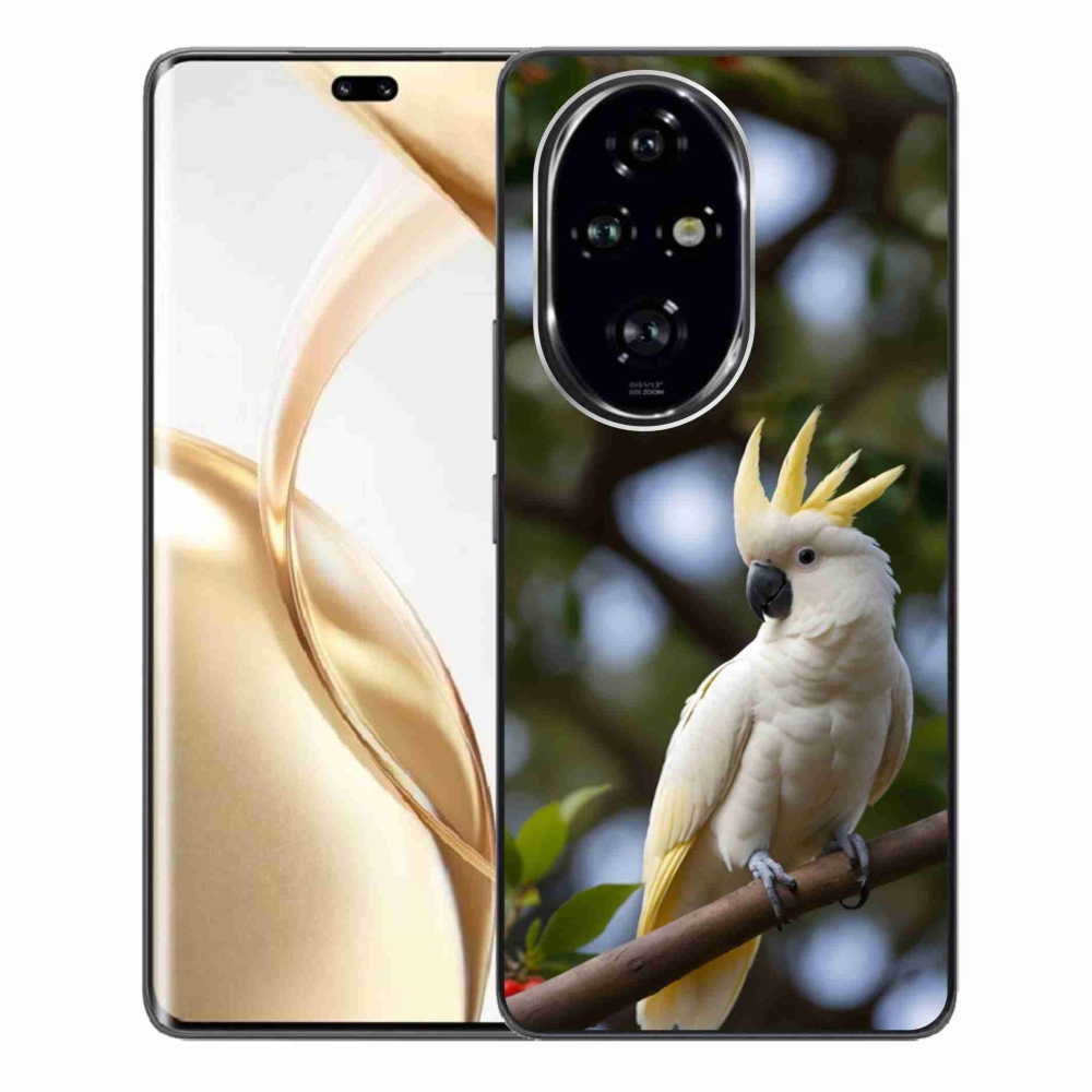 mmCase géltok az Honor 200 Pro 5G-hez – kakadu papagáj 3