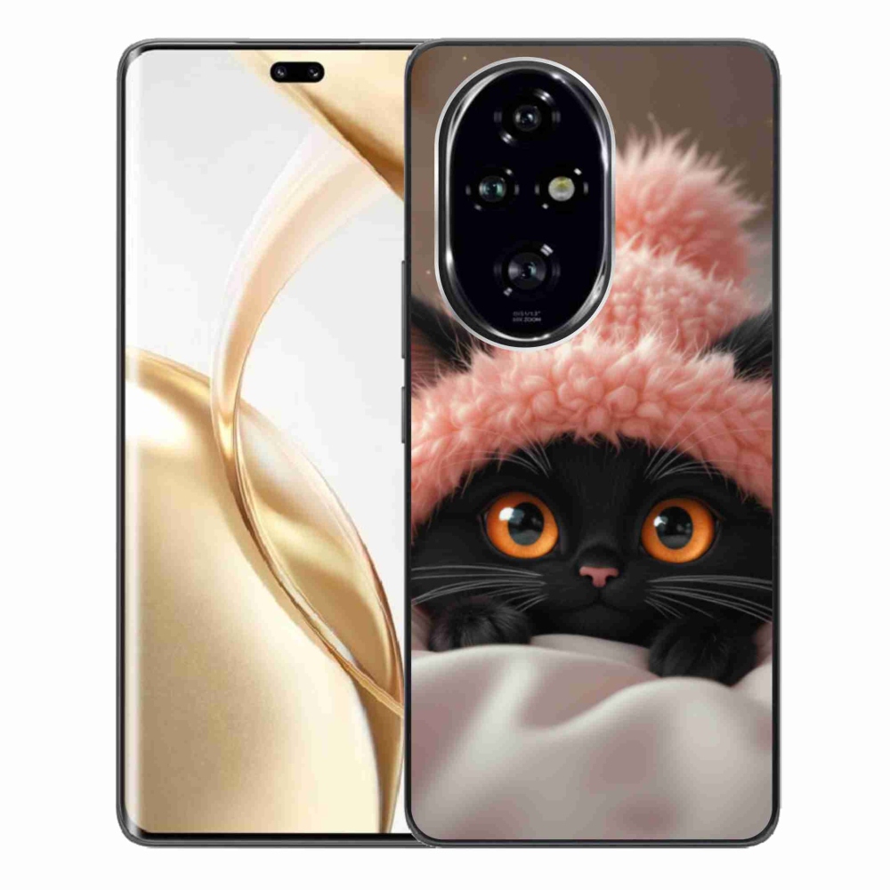 Gél borító mmCase a Honor 200 Pro 5G számára - aranyos cica 7