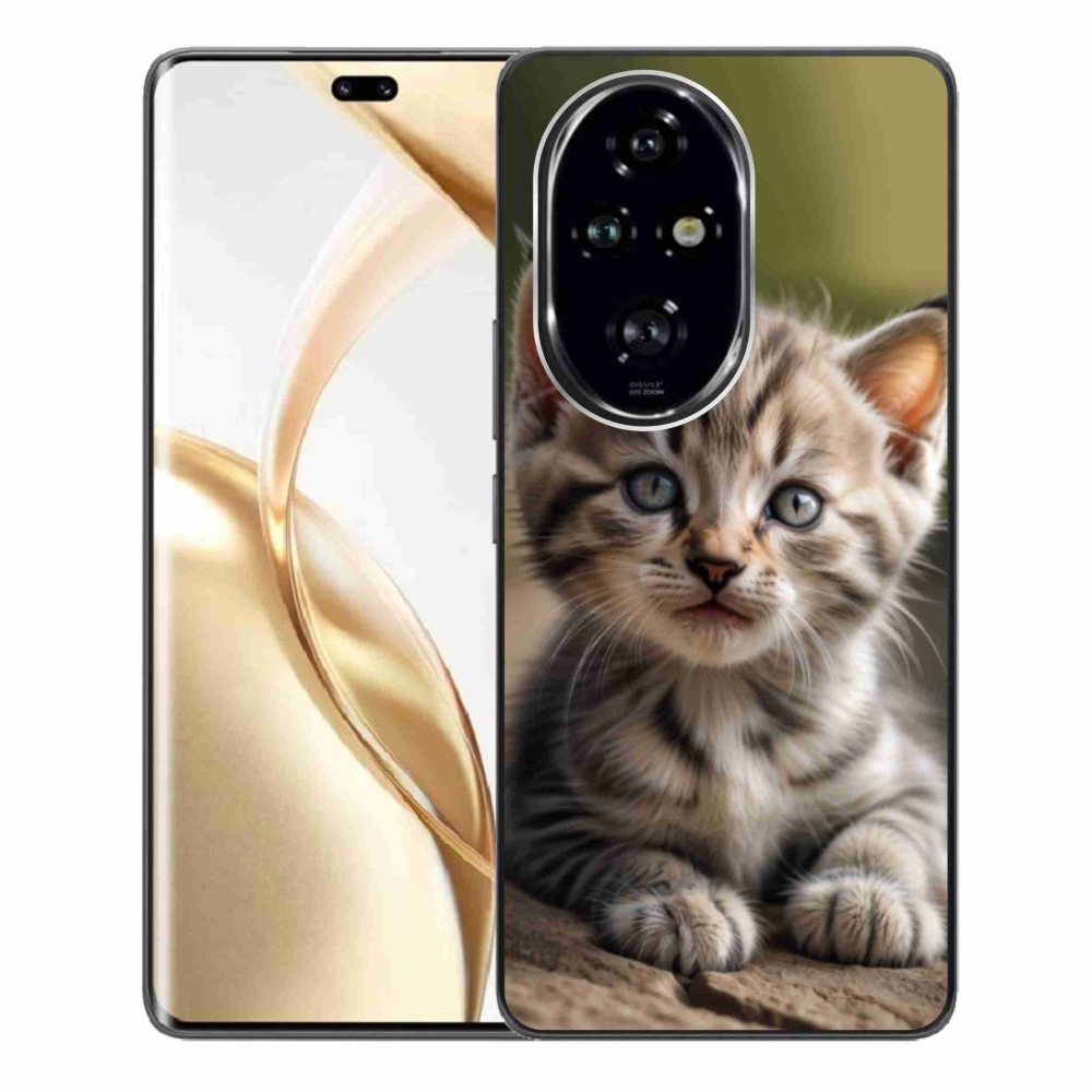 Gél borítás mmCase a Honor 200 Pro 5G számára - aranyos cica 9
