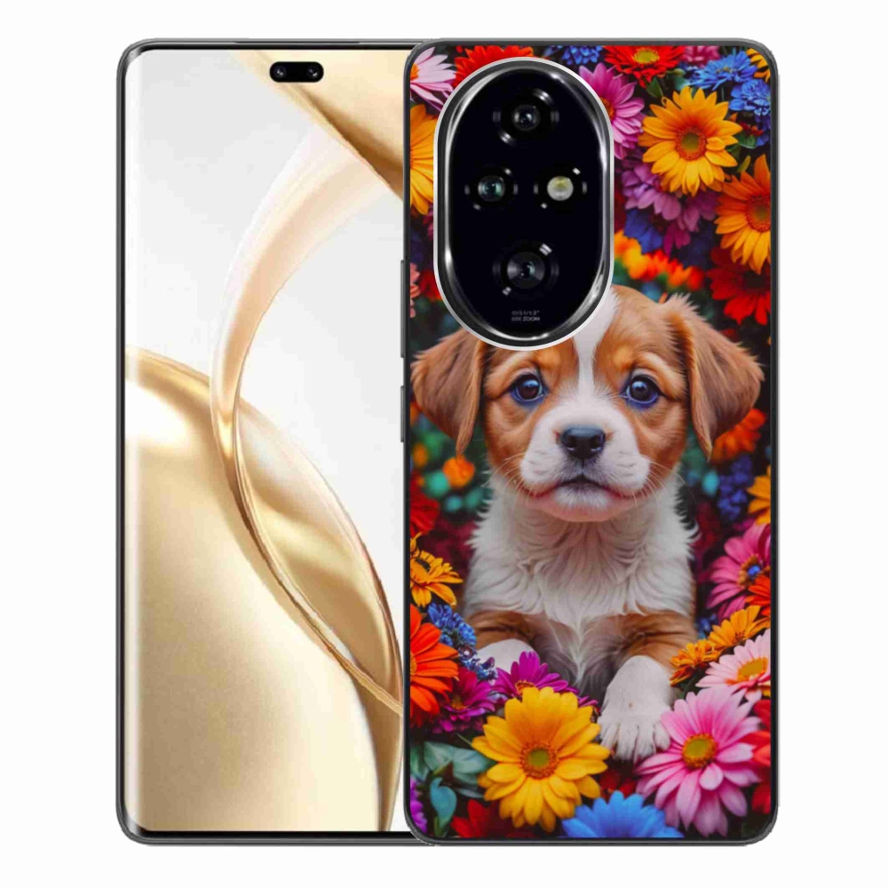 Gél borítás mmCase a Honor 200 Pro 5G számára - aranyos kiskutya