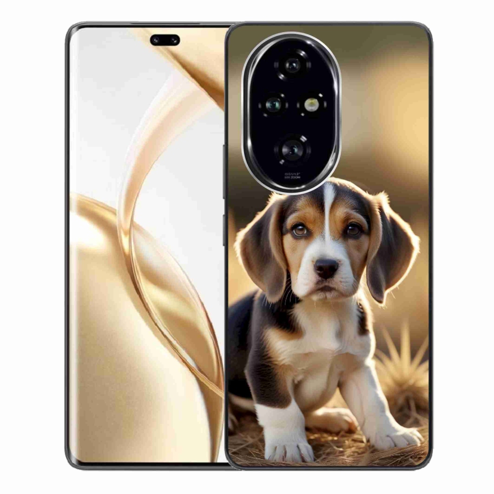mmCase gél tok az Honor 200 Pro 5G-hez – aranyos beagle