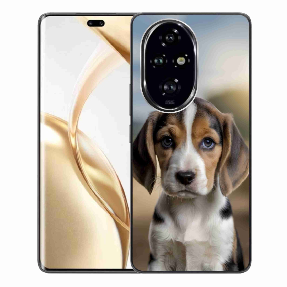 mmCase gél tok az Honor 200 Pro 5G-hez – aranyos beagle