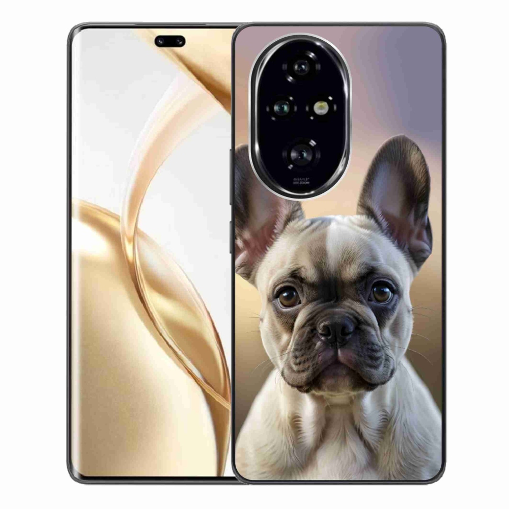 mmCase gél tok az Honor 200 Pro 5G-hez – aranyos francia buldog