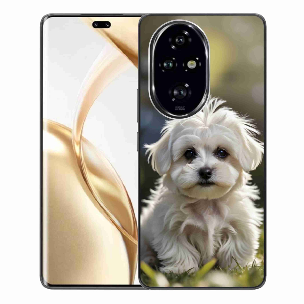 mmCase gél tok az Honor 200 Pro 5G-hez – aranyos máltai kutyus