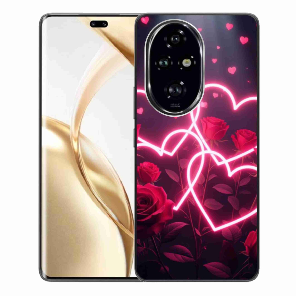 Gél borítás mmCase a Honor 200 Pro 5G számára - Szerelem szíve