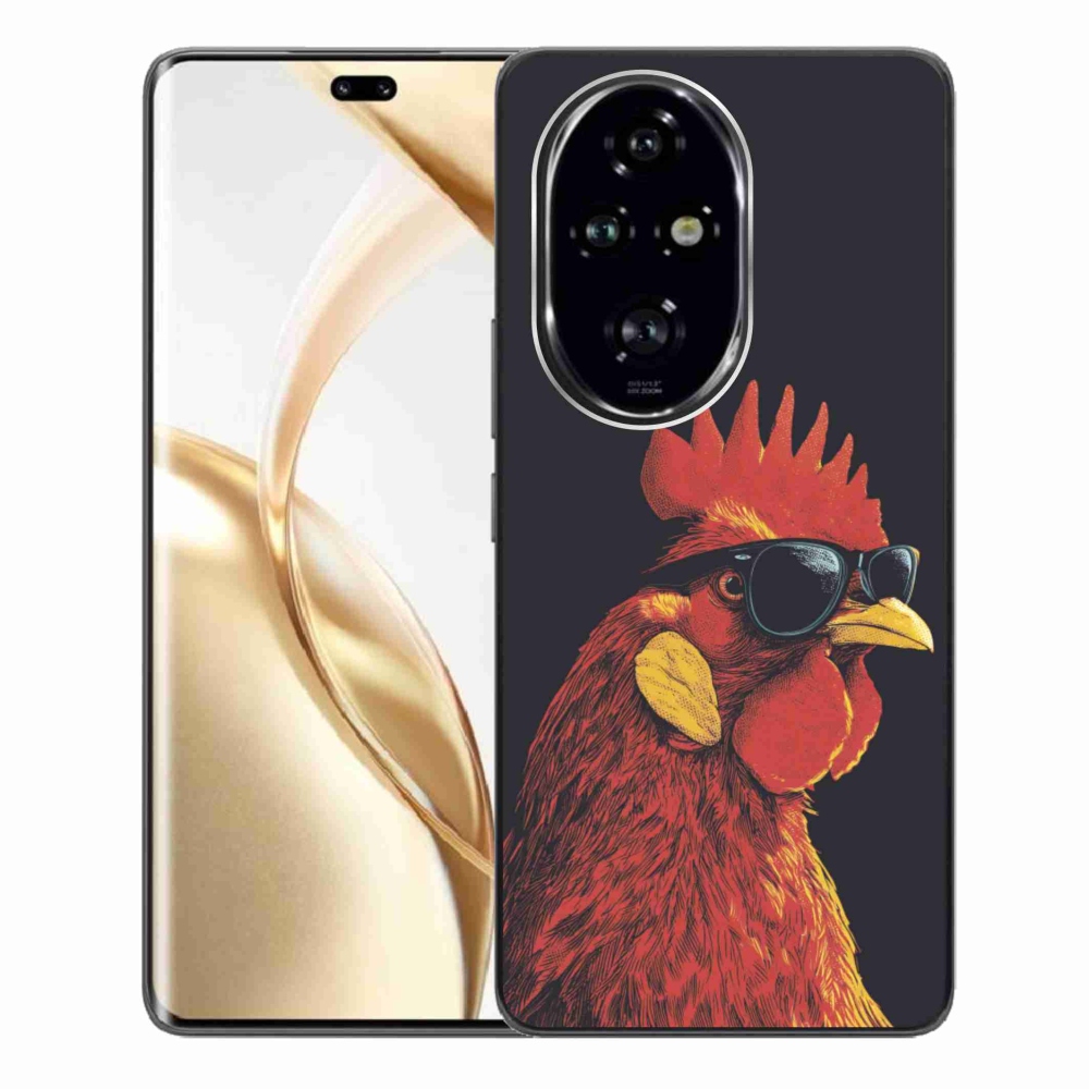 Gél borítás mmCase a Honor 200 Pro 5G számára - stílusos kakas