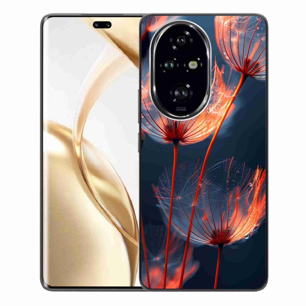 Zselés borítás mmCase a Honor 200 Pro 5G számára - világító pehely