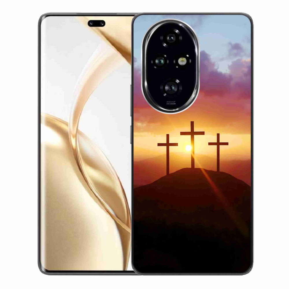 Zselés borítás mmCase a Honor 200 Pro 5G készülékhez - három kereszt