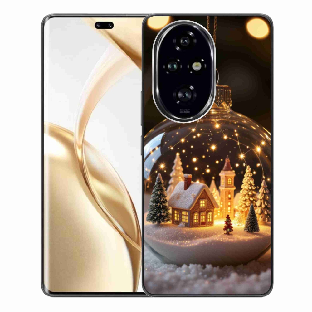 Gél borítás mmCase a Honor 200 Pro 5G számára - Karácsonyi labda 3