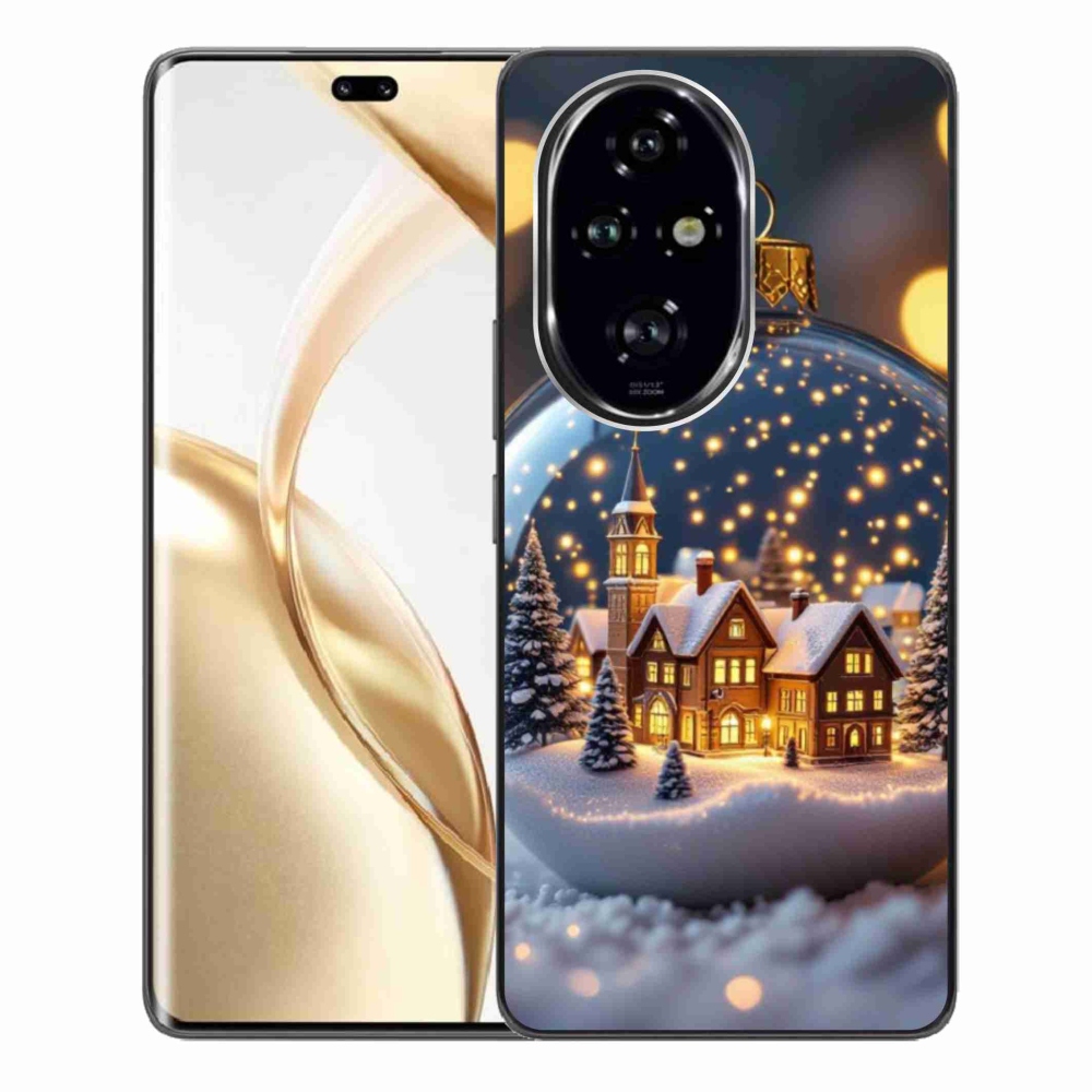 Gél borítás mmCase a Honor 200 Pro 5G számára - Karácsonyi golyók 4