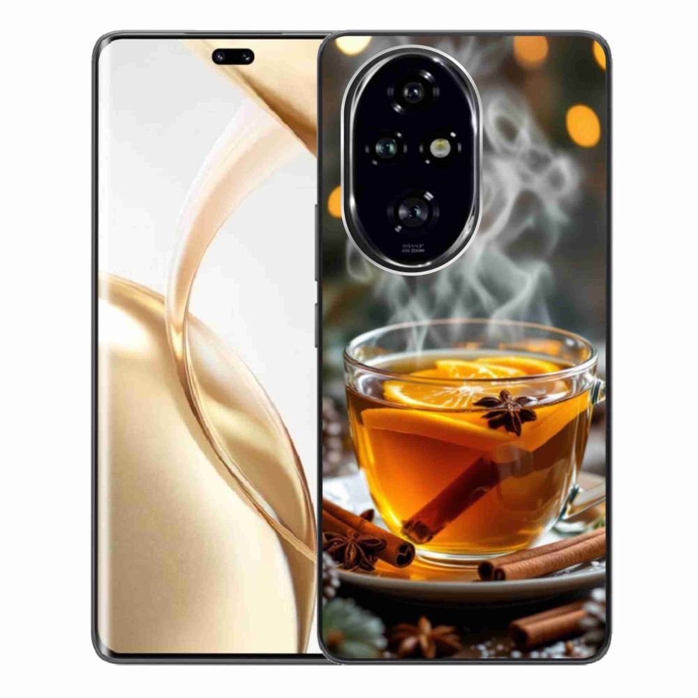 Zselés borítás mmCase a Honor 200 Pro 5G számára - karácsonyi lyukasztás