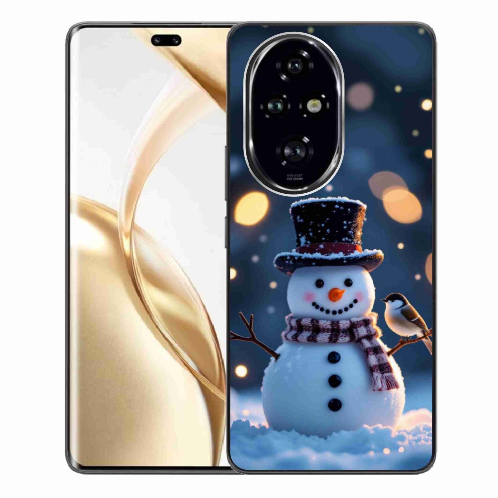mmCase géltok az Honor 200 Pro 5G-hez – karácsonyi hóember