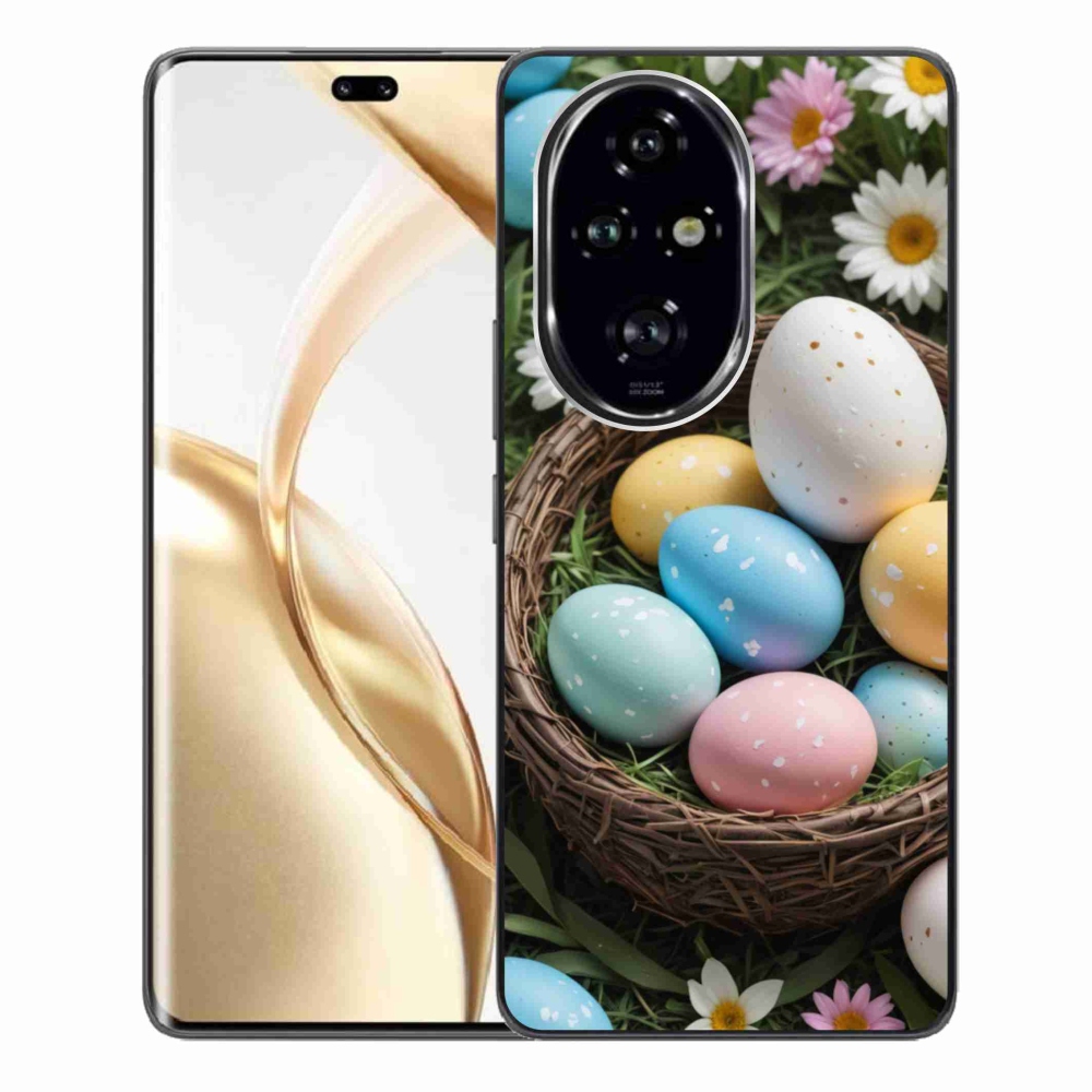 Zselés borítás mmCase a Honor 200 Pro 5G számára - Húsvéti tojások 2