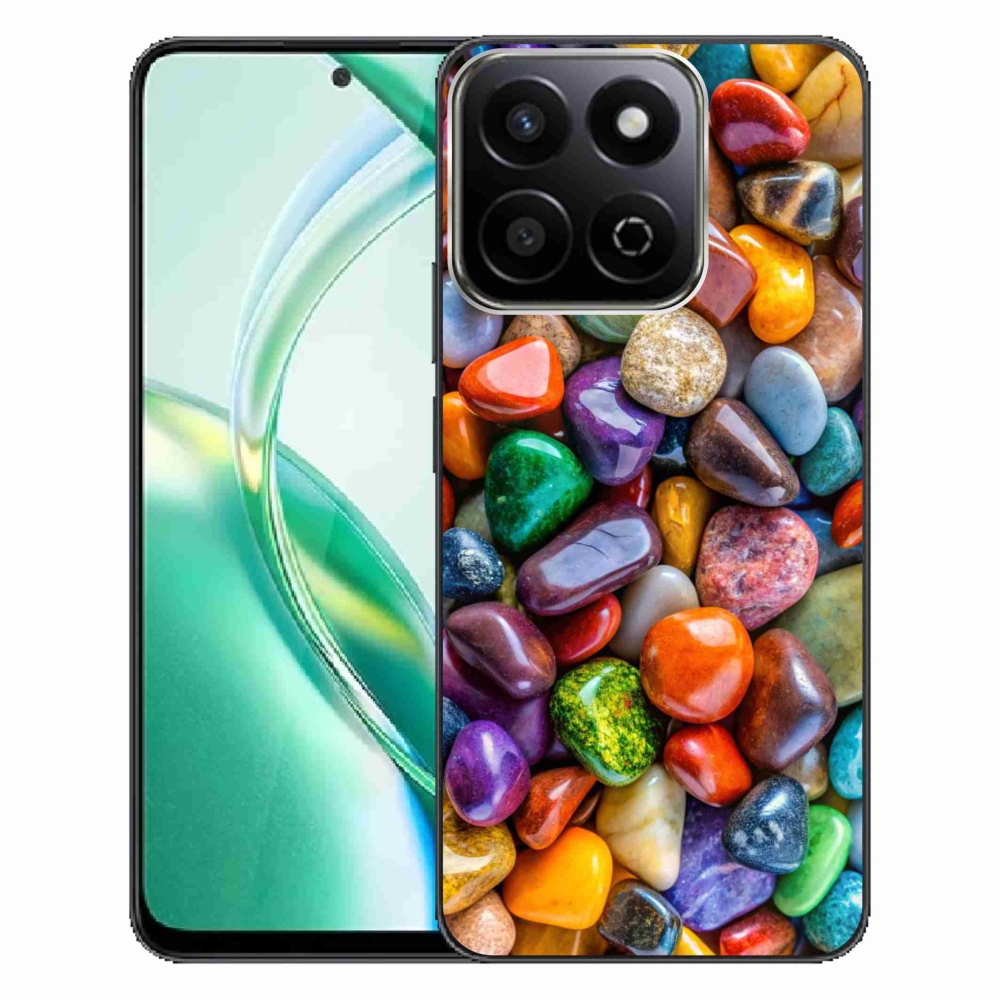 Zselés borítás mmCase a Honor 200 Smart 5G készülékhez - színes strasszkövek