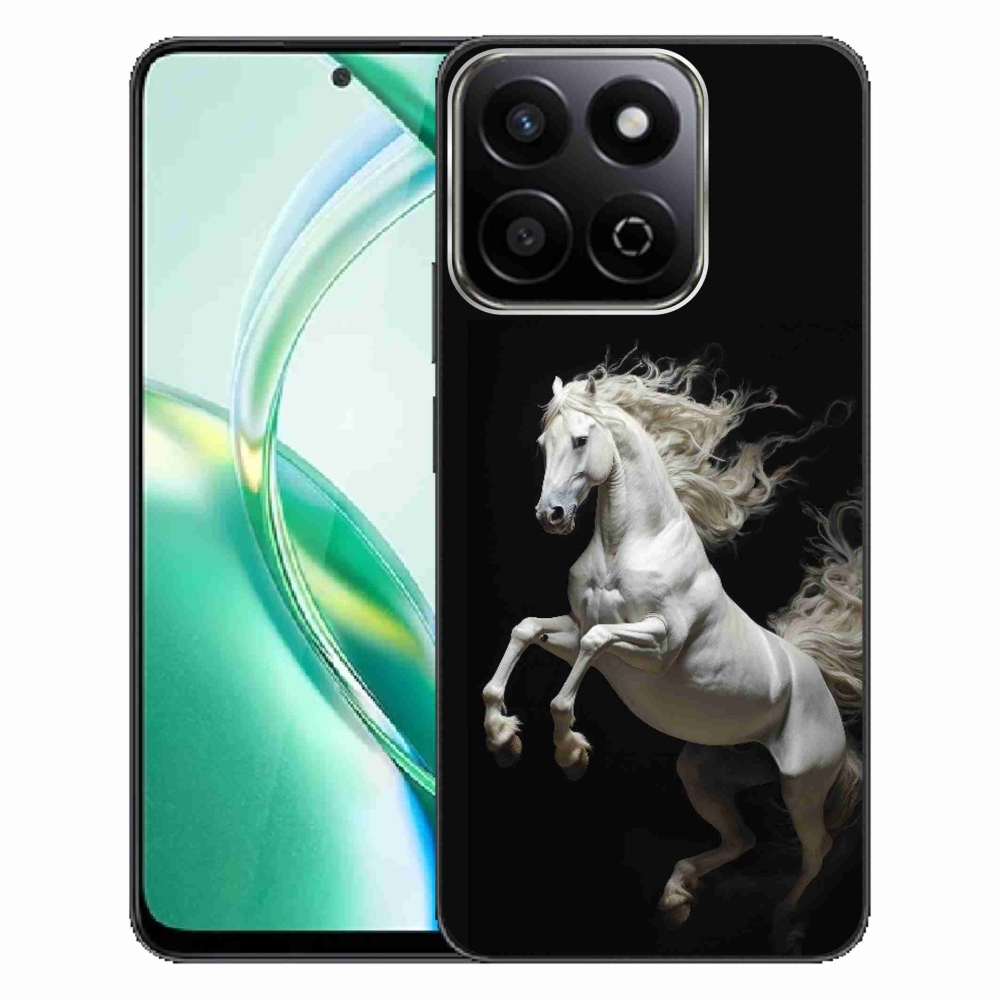 Zselés borítás mmCase a Honor 200 Smart 5G készülékhez - fehér ló 4