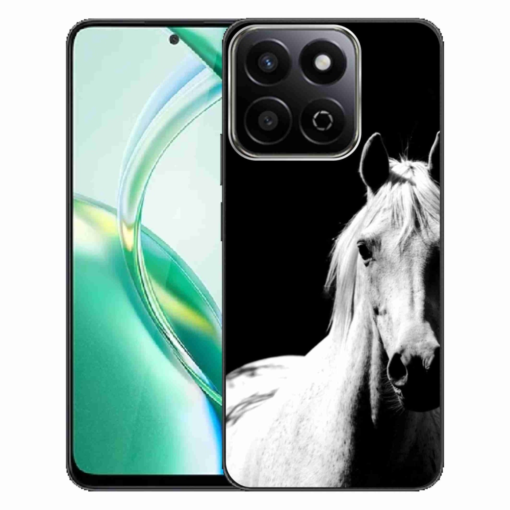 Zselés borítás mmCase a Honor 200 Smart 5G készülékhez - fehér ló 5