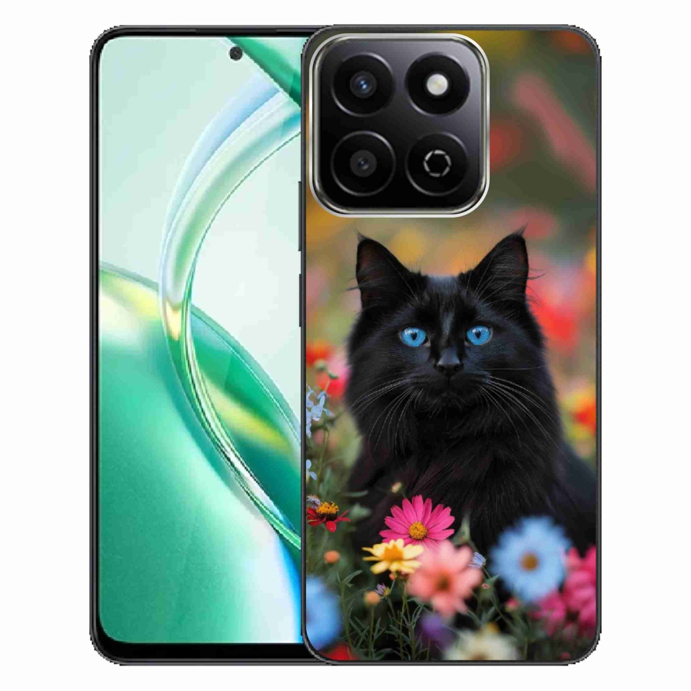 mmCase gél tok az Honor 200 Smart 5G-hez – fekete cica 4