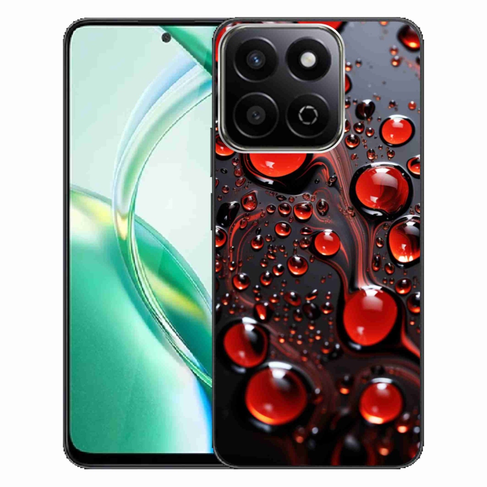 Zselés borítás mmCase a Honor 200 Smart 5G készülékhez - piros csepp 2