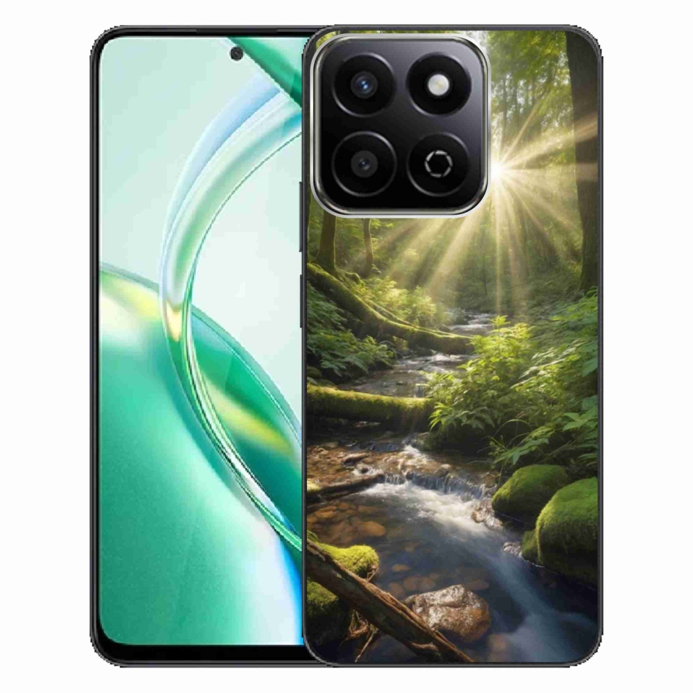 Zselés borítás mmCase a Honor 200 Smart 5G számára - az erdő mélysége