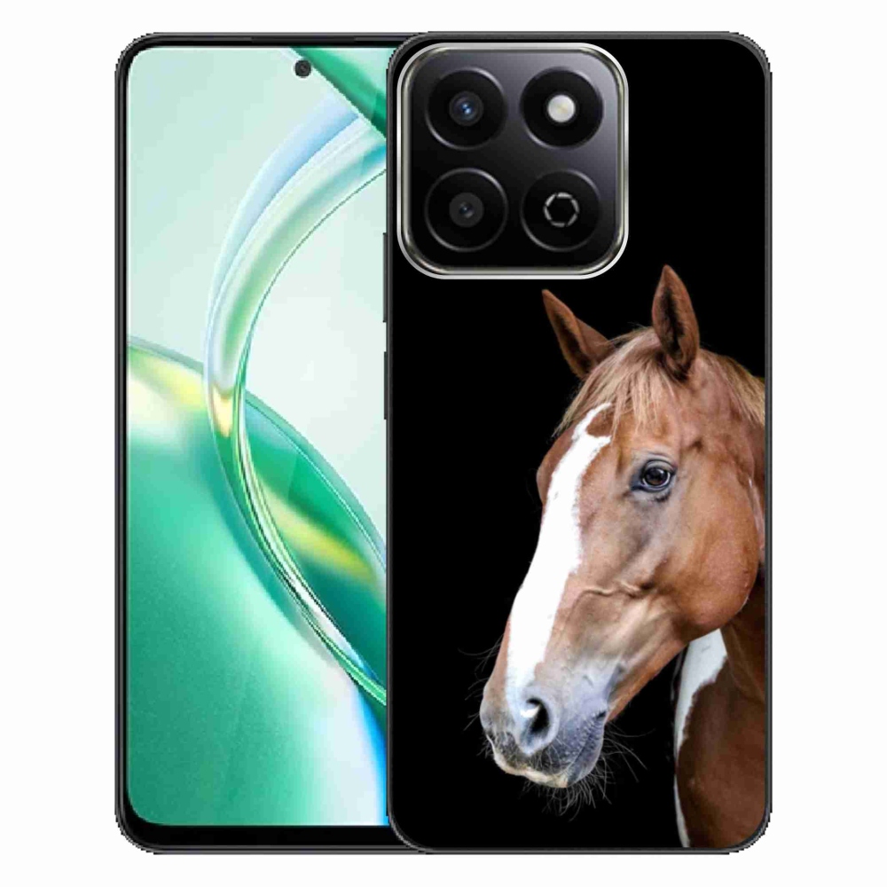 Zselés tok mmCase a Honor 200 Smart 5G készülékhez - barna ló 3