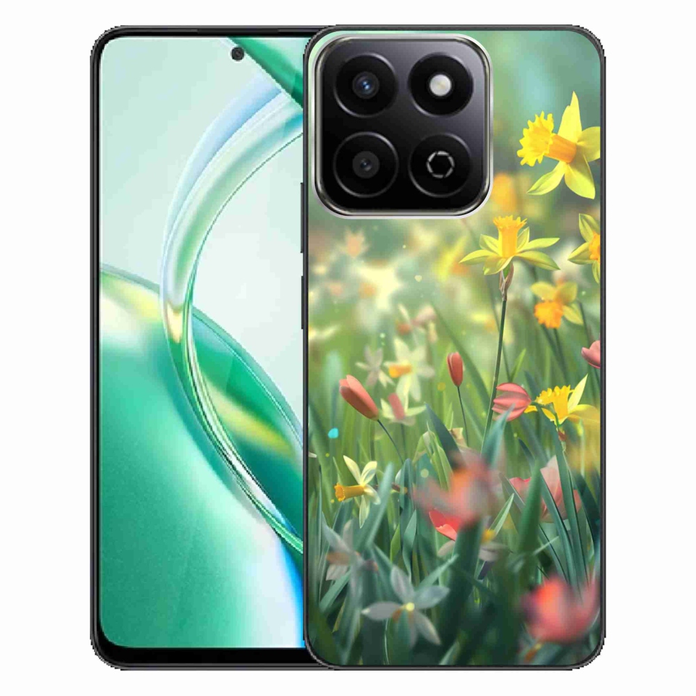 Zselés borító mmCase a Honor 200 Smart 5G készülékhez - tavaszi virágok