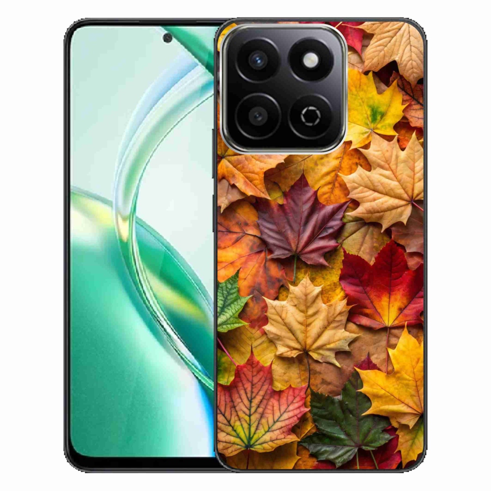 Zselés borító mmCase a Honor 200 Smart 5G készülékhez - juharlevelek 2