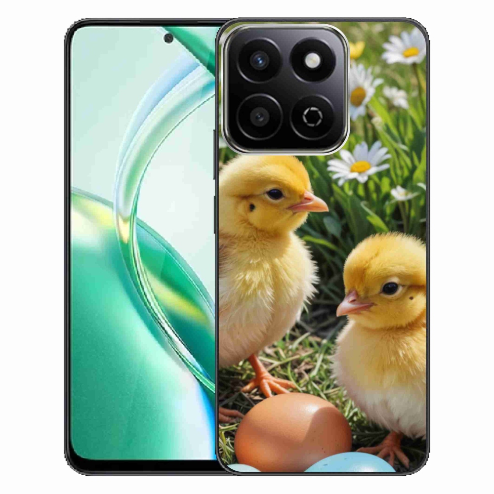 Zselés borítás mmCase a Honor 200 Smart 5G készülékhez - csirkék