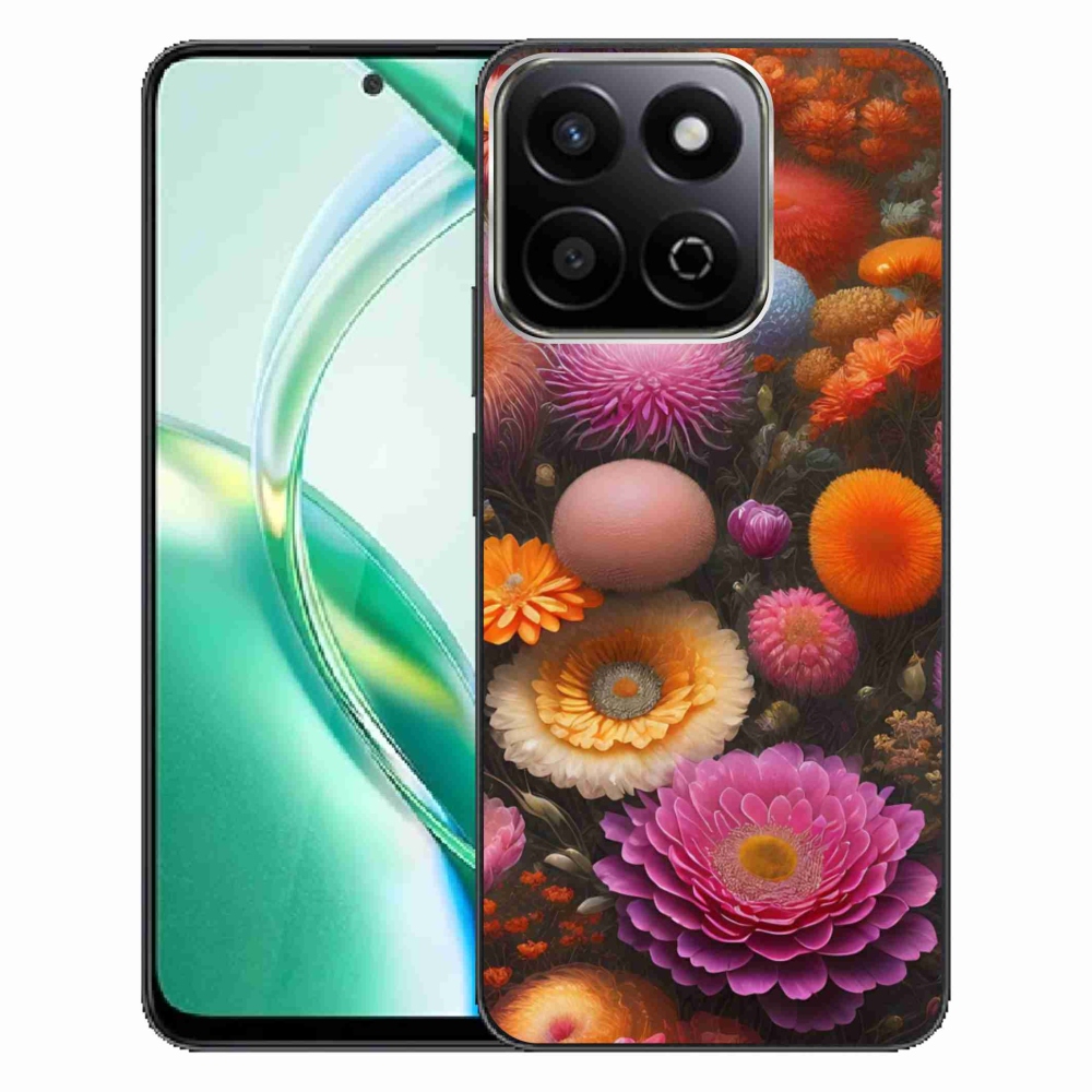 Gél borító mmCase a Honor 200 Smart 5G számára - virágos kompozíció
