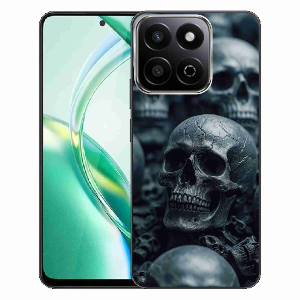 Zselés borítás mmCase a Honor 200 Smart 5G készülékhez - koponya 2