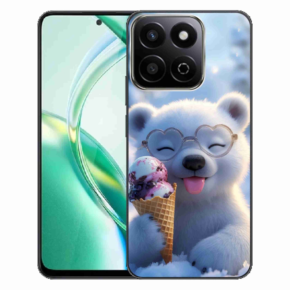 mmCase géltok az Honor 200 Smart 5G-hez – jégkrémet evő mackó