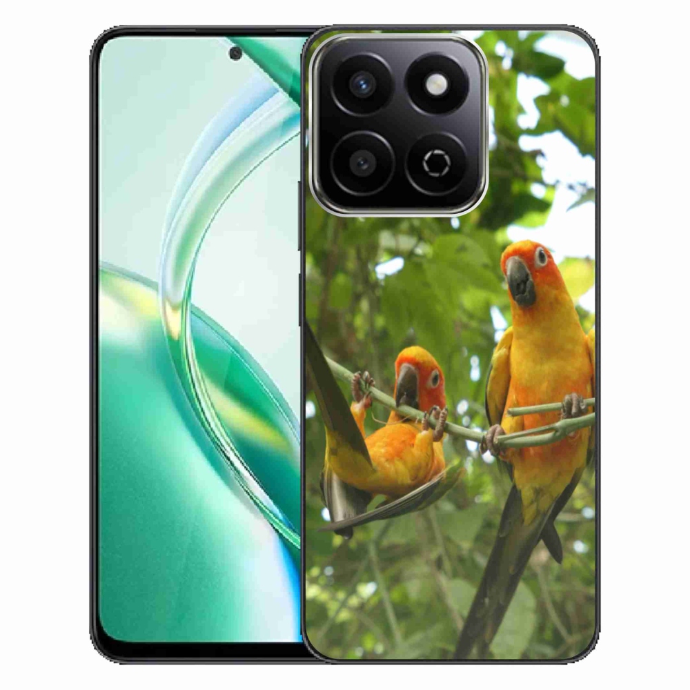 Zselés borítás mmCase a Honor 200 Smart 5G készülékhez - papagájok aratingy
