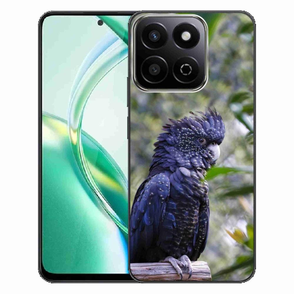 mmCase géltok az Honor 200 Smart 5G-hez – fekete kakadu papagáj