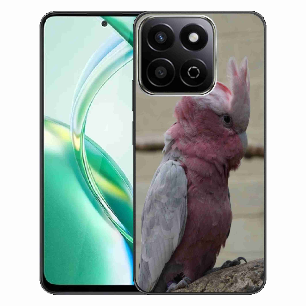 Zselés borítás mmCase a Honor 200 Smart 5G készülékhez - papagáj kakadu rózsaszínű