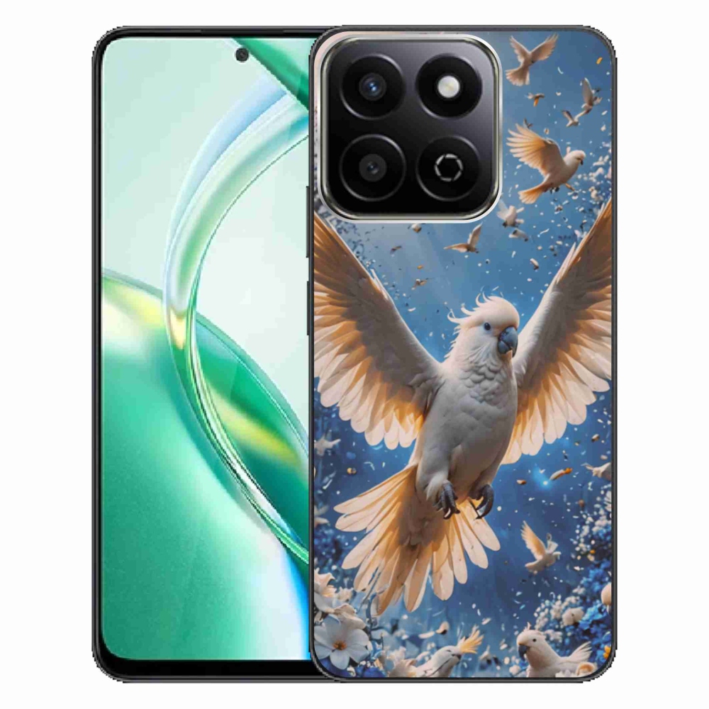 Zselés borítás mmCase a Honor 200 Smart 5G készülékhez - papagáj kakadu