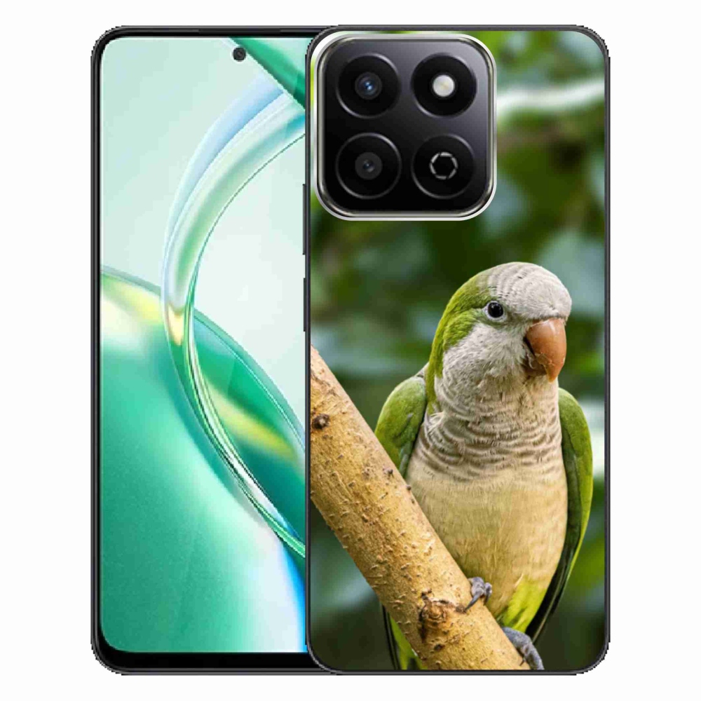 Zselés borítás mmCase a Honor 200 Smart 5G készülékhez - papagáj