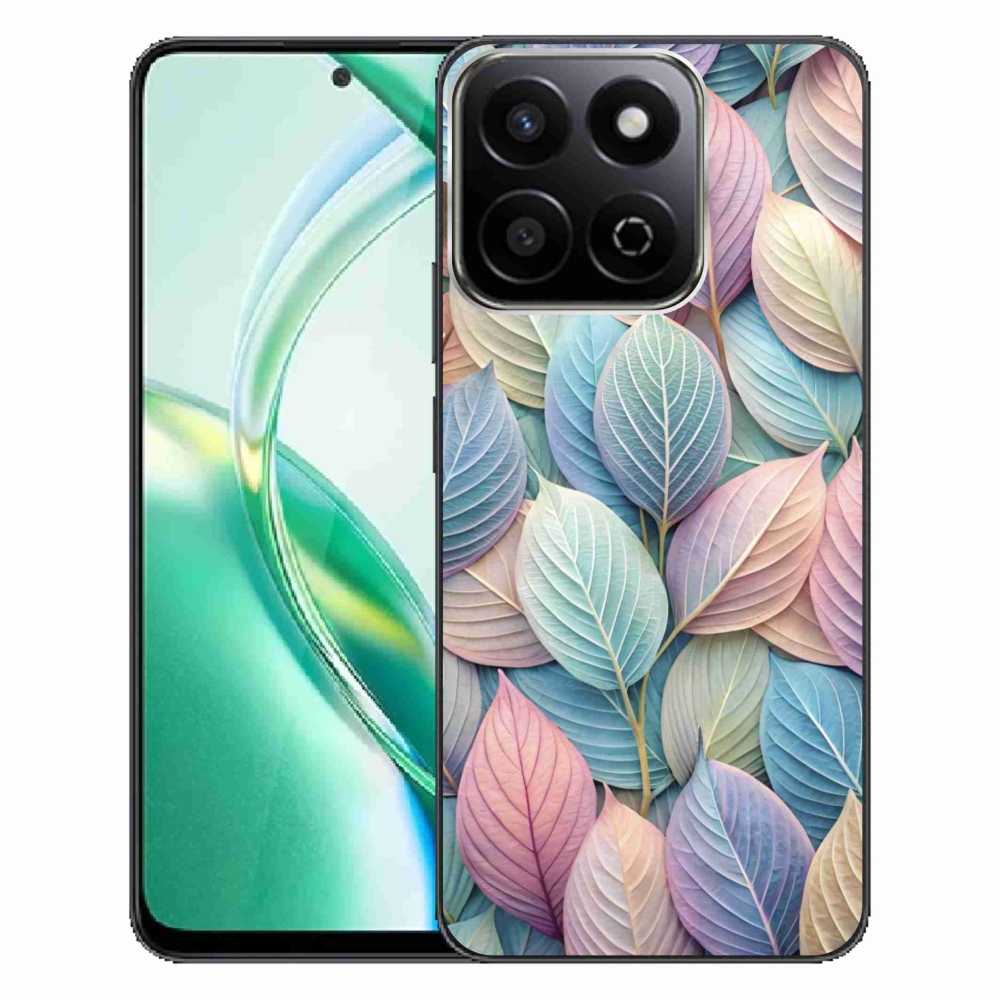 Zselés borító mmCase a Honor 200 Smart 5G készülékhez - pasztell színű levelek