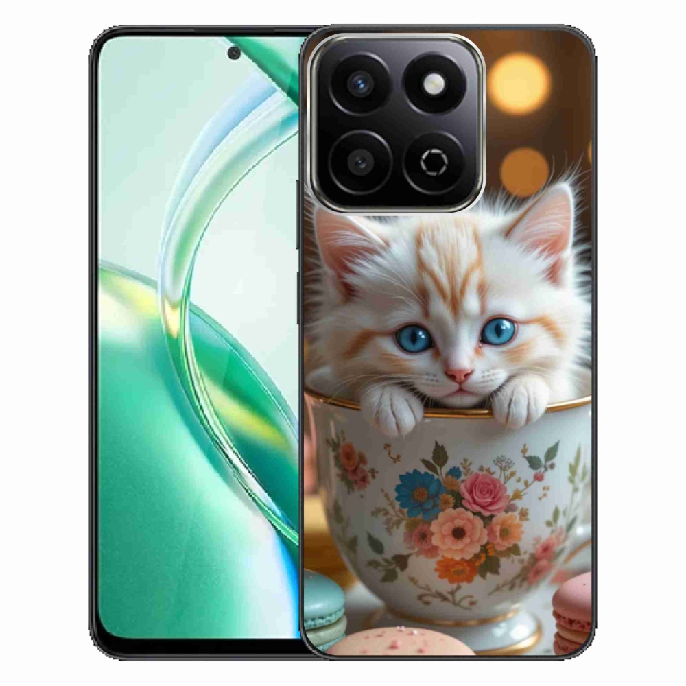 Gél borító mmCase a Honor 200 Smart 5G készülékhez - aranyos cica 6