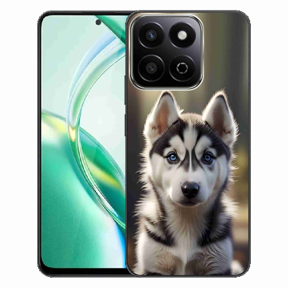 mmCase gél tok az Honor 200 Smart 5G-hez – aranyos szibériai husky