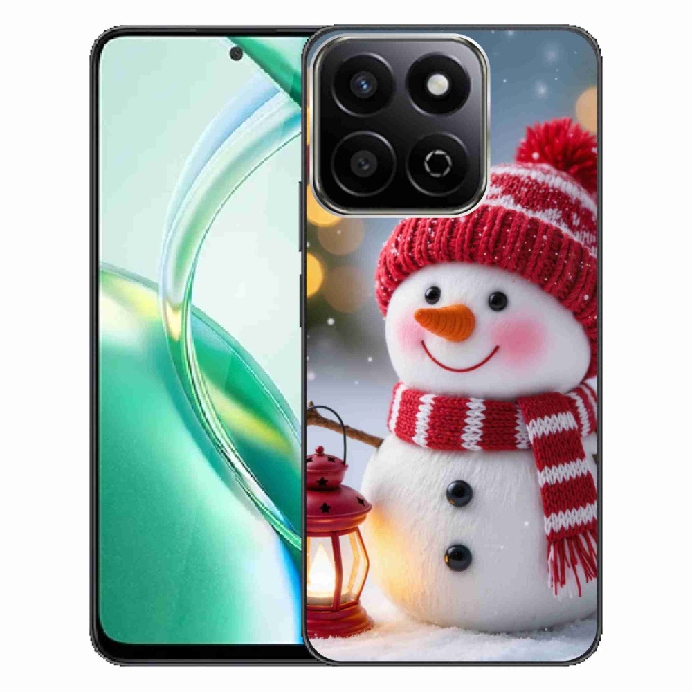 Zselés borítás mmCase a Honor 200 Smart 5G készülékhez - hóember 2