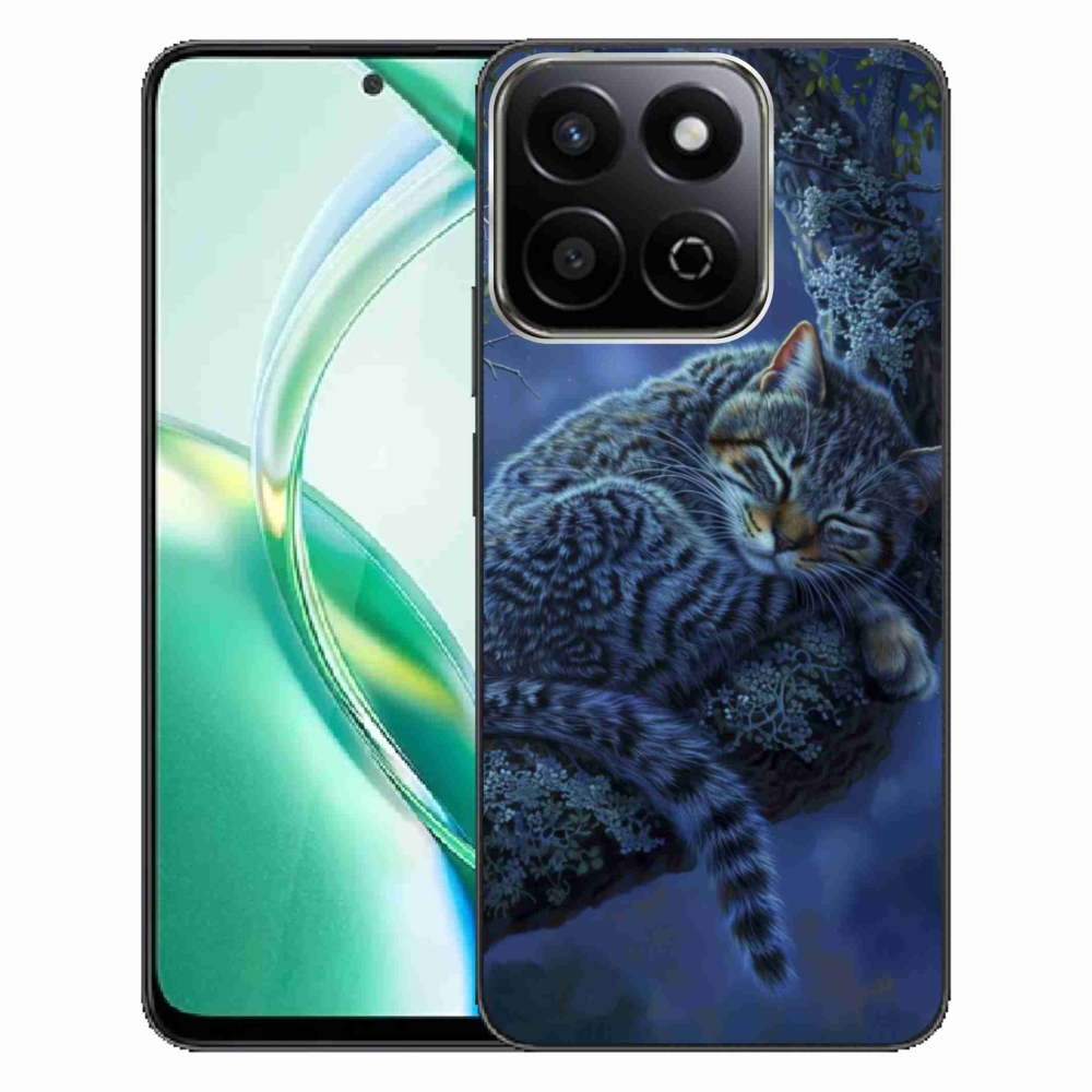 Zselés borítás mmCase a Honor 200 Smart 5G készülékhez - alvó macska