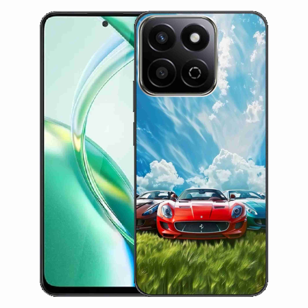 Zselés borítás mmCase a Honor 200 Smart 5G számára - sportkocsik