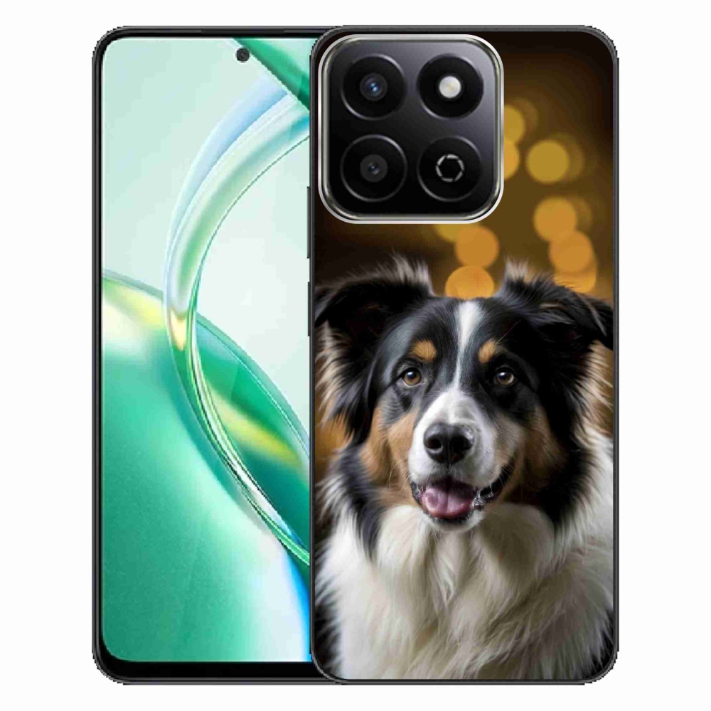 mmCase gél tok az Honor 200 Smart 5G-hez – mosolygós ausztrál juhászkutya