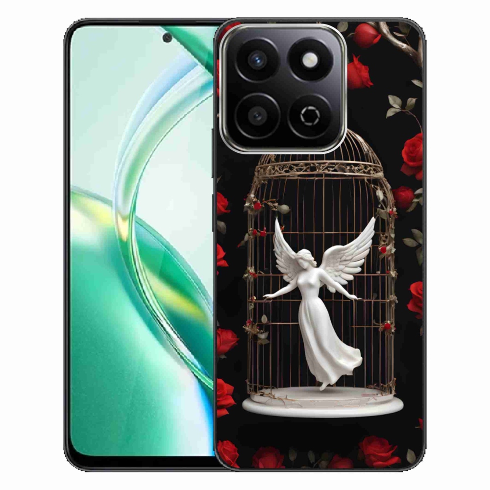 Zselés borítás mmCase a Honor 200 Smart 5G számára - csapdába esett angyal