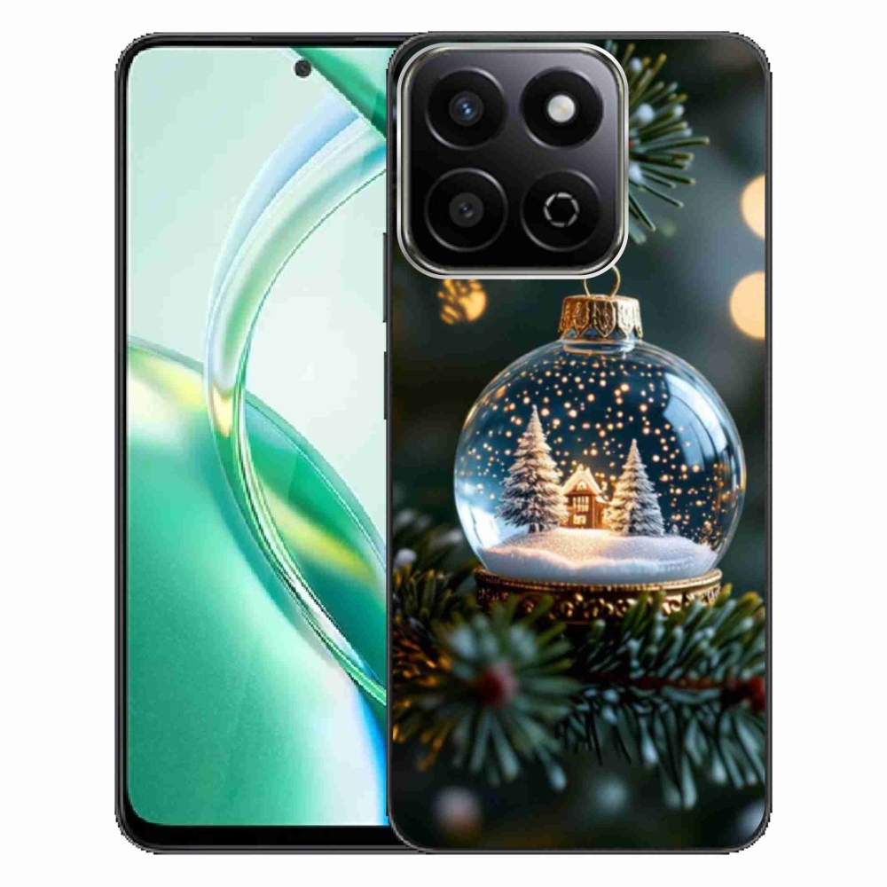 Zselés borítás mmCase a Honor 200 Smart 5G számára - Karácsonyi gömbök 2