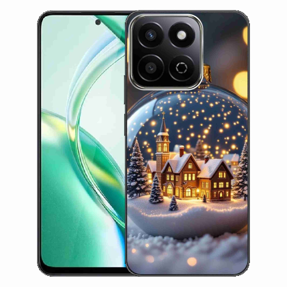 Zselés borítás mmCase a Honor 200 Smart 5G számára - Karácsonyi gömbök 4