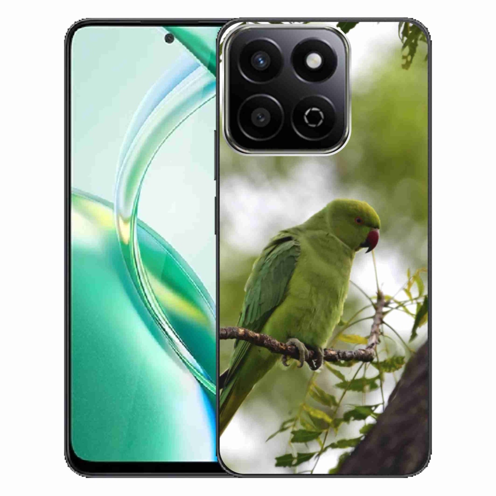Zselés borítás mmCase a Honor 200 Smart 5G készülékhez - zöld papagáj